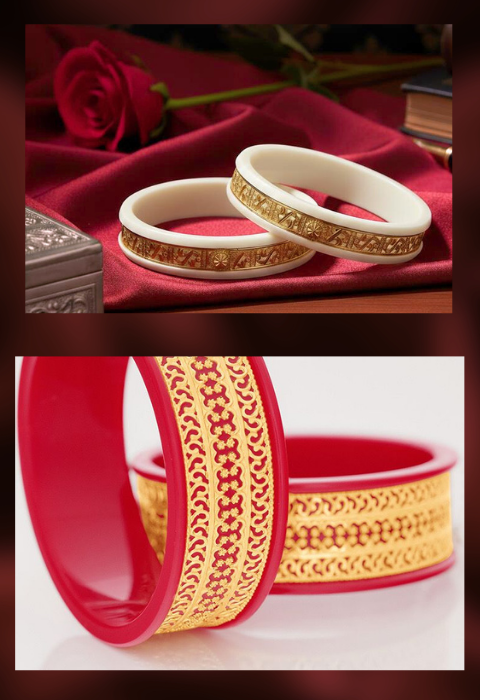 shakha pola 22k gold bangles