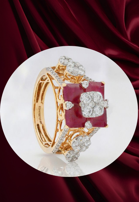 diamond cocktail ring design