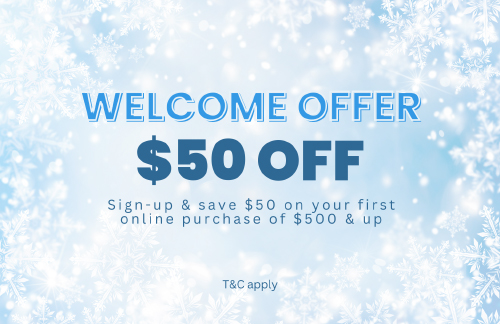 welcome discount $50 off