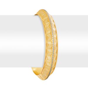 22k Gold Multi-Tone Regal Kada