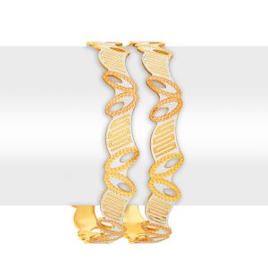 22k Gold Symphony AuFinja Bangles