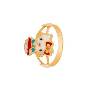 22k Gold Hello Kitty Baby Ring