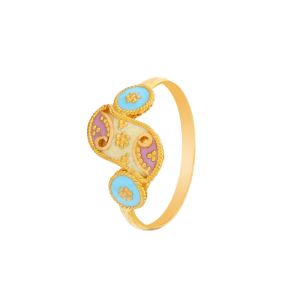22k Gold Vibrant Gold Baby Ring