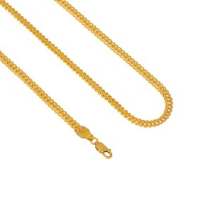22k Gold Singapore Fox Tail chain-26