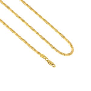 22k Gold Mogambo Square Gold Chain - 18
