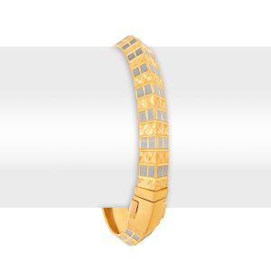 22k Gold Dual Tone AuFinja Cuff