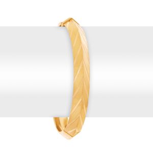 22k Gold Gold Arrow Men's Cuff