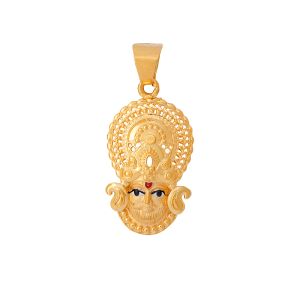 22k Gold Khatu Shyamji Gold Pendant 