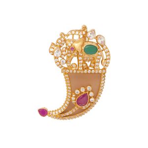 22k Gold Elephant Puligoru Pendant