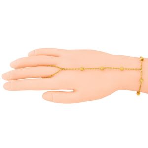 22k Gold Disco Balls Chain Poccha