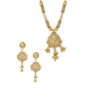 22k Gold 2-Tone Gold Dokiya  Necklace