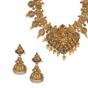 22k Gold Nakshi Kasu Mango Haram