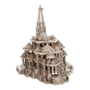 925 Silver Medium Antique Ram Mandir