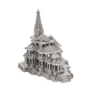 925 Silver Small Antique Ram Mandir