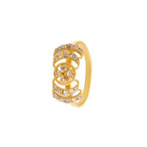 22k Diamond Cluster Glow Diamond Ring