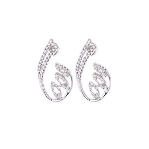 18k Diamond Majestic Diamond Stud Earrings