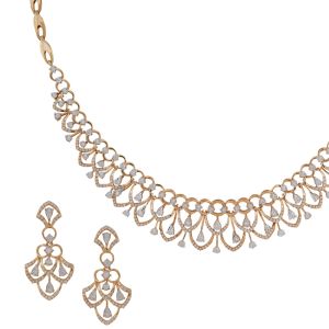 18k Diamond Aura Diamond Necklace
