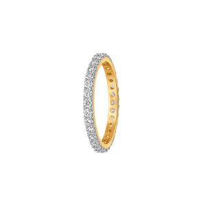 18k Diamond Pave Diamond Eternity Ring