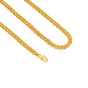 22k Gold Mesh Links Gold Chain- 26