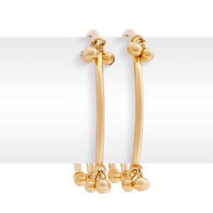 22k Gold Ghungroo Adjustable Baby Bangles