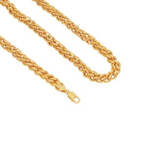 22k Gold Byzantine Gold Chain- 20