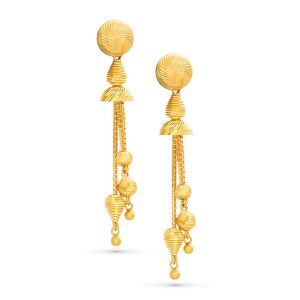 22k Gold Convertible Glitzy Tassel Drops