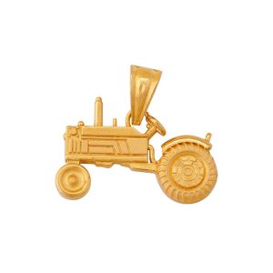 22k Gold Gold Tractor Pendant