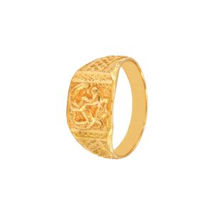 22k Gold Ohm Gold Ring