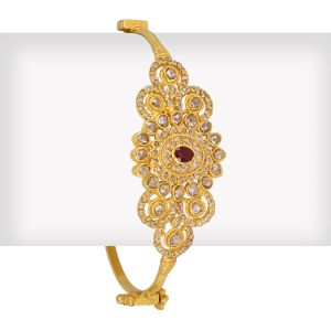 22k Diamond Badeil Diamond Bangle Bracelet