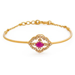 22k Diamond Crimson Ruby Diamond Bracelet