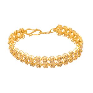 22k Diamond Trisha Uncut Diamond Bracelet