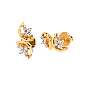 18k Diamond 18K Diamond Earrings