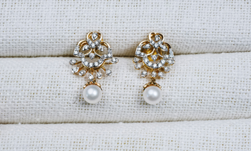 Blog on pearl diamond drop earrings