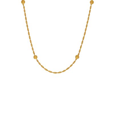 Ball & Chain ベージュJAL Ball & Chain ベージュJAL 2.0mm 14k Gold Ball Chain