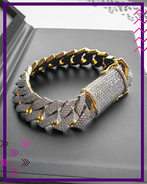 benchmark gold & platinum bands for him